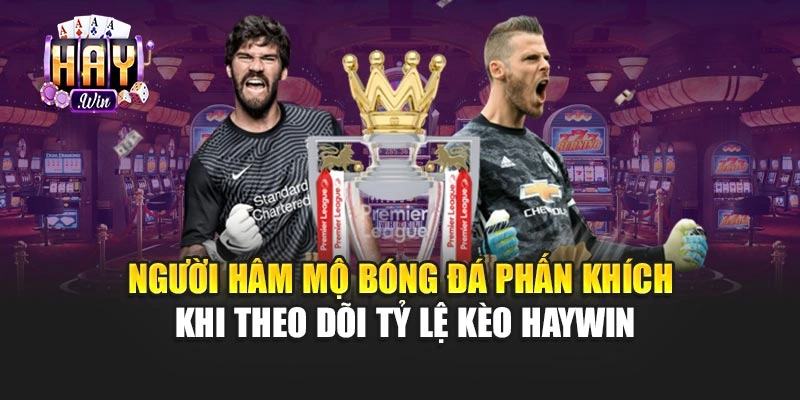 Người hâm mộ bóng đá phấn khích khi theo dõi tỷ lệ kèo haywin